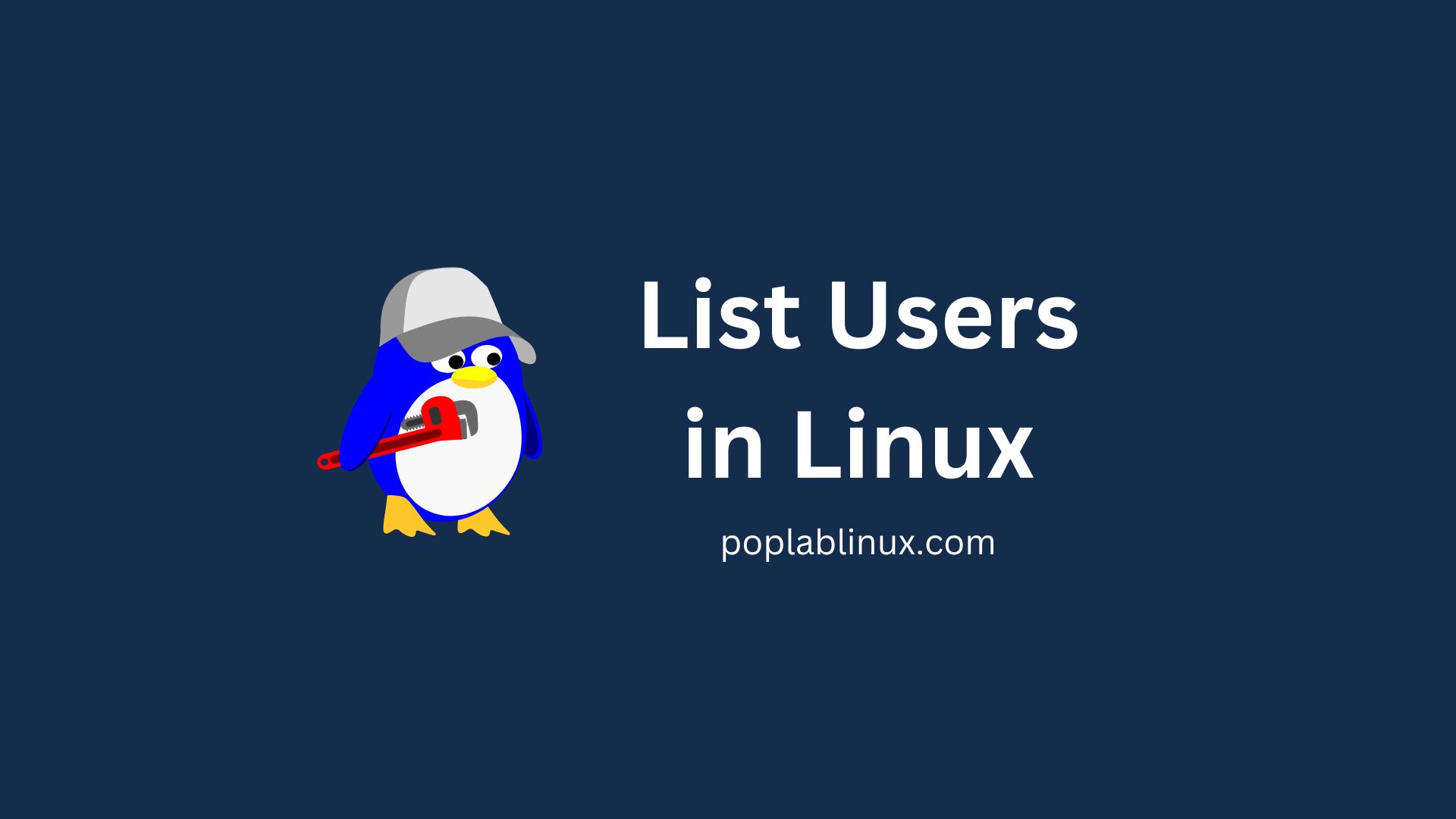 List Users in Linux